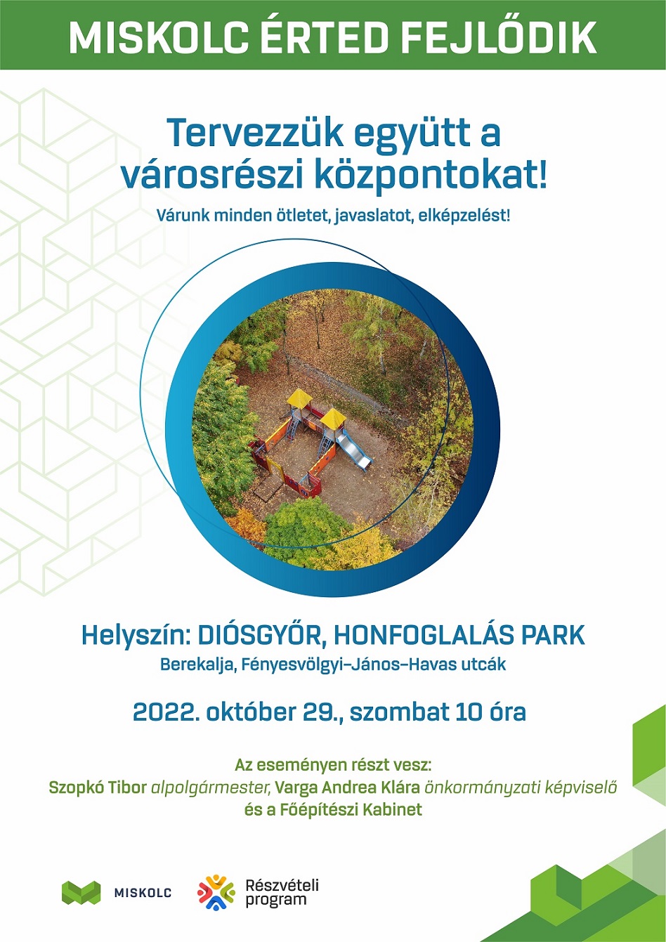 a Honfoglalás park közösségi tervezése indul