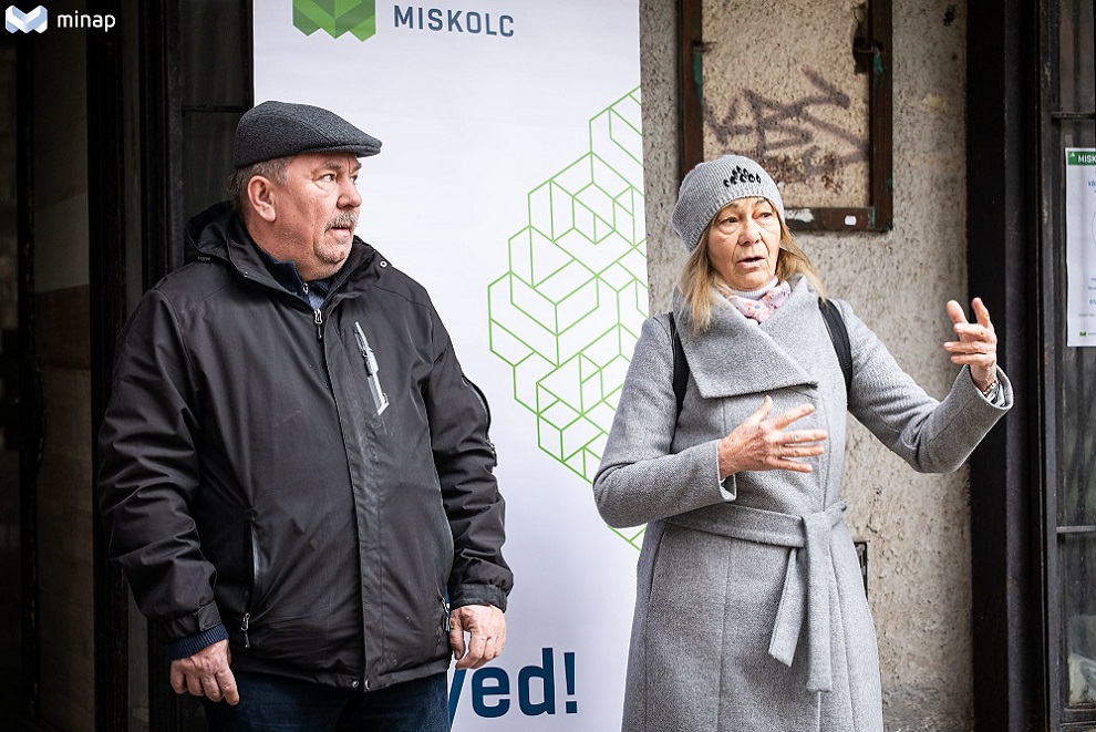 Dobos Sára az északi-kiliáni közösségi tervezési fórum novemberi eseményén