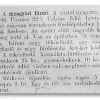 Régi újságcikk (forrás: Facebook)
